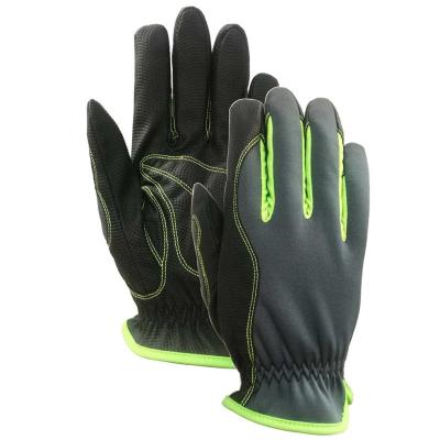China Hi Viz Piping Utility Light Size 9 Mechanics Wear Gloves CE Certified for sale