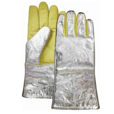 China 280g felt Dexterity Level 5 Heat Resistant Work Gloves Up To 500 Degrees for sale