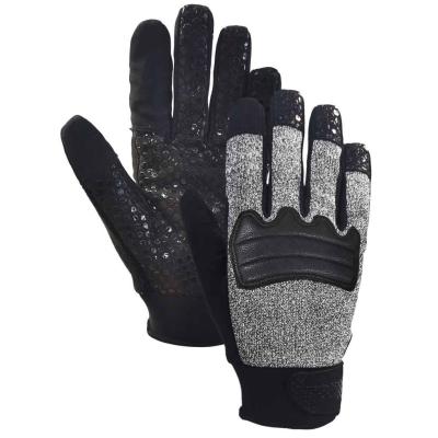 China Police Search Gloves Needle Proof ASTM F2878-10 Level 4  Palm Level 5 Fingertips for sale