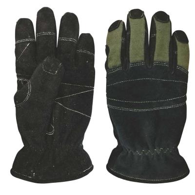 China NFPA1971 Approved Goatskin Breathable Structure Fireman Gloves for sale