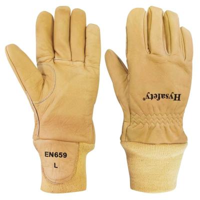 China XXS To XXL Fire Protection Gloves EN659 Fire Retardant Gloves for sale