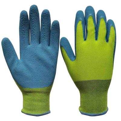 Cina Hysafety S - il lattice di XL hanno ricoperto i guanti di giardinaggio del pino costante della presa dei guanti del lavoro in vendita