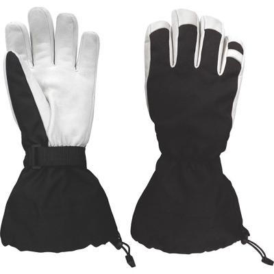 China Long Lasting  Warmest Womens Leather Ski Gloves Water Resistance for sale
