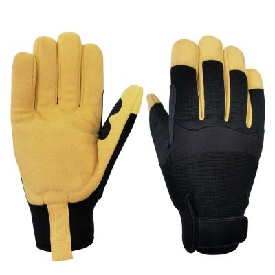 China High Abrasion Level 4 Anti Vibration Gloves For Strimming Size 7 To Size 10 for sale