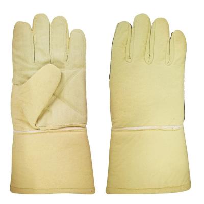 China Multi Layers Heat Resistant Work Gloves 500 Degrees EN388 2016 3544X for sale