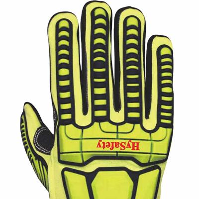 Cina Guanti di estrazione mineraria di Hysafety EN388/guanti resistenti della costruzione in vendita