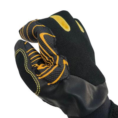 China PU Vibration Resistant Gloves EN ISO 10819 : 2013 / A1 : 2019 For Drilling Equipment for sale