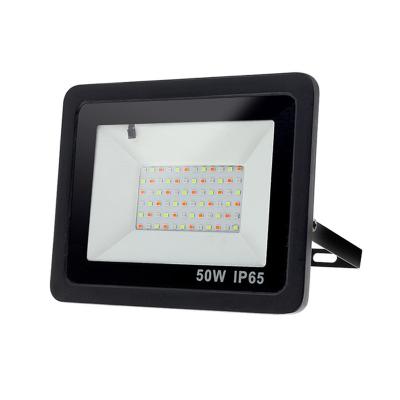 China Yard IP65 Waterproof Led Flood Light 100W 50W RGB Colour Changing for sale