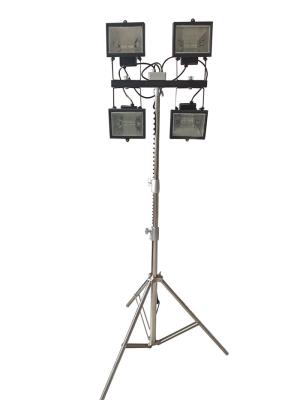 China IP68 Waterproof LED Light Tower With Heavy Duty Aluminum Adjustable Tripod for sale