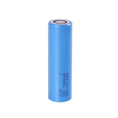 China INR21700 50E SDI Lithium Ion Rechargeable Batteries High Capacity for sale