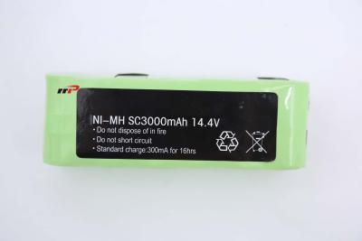 China SC3000mAh 14.4V NIMH Rechargeable Batteries Sweeper Battery Robot Vacuum for sale