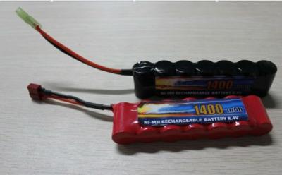 China High Power Discharge Typ 8.4V 1600 mAh  Airsoft Gun Battery / Rechargeable NIMH AA Batteries for sale