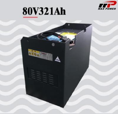 China Forklift Lithium LiFePO4 Battery 80V 321AH Lithium Ion Phosphate Lifepo4 Battery Box for sale