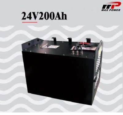 China la ión de litio de la caja de batería de la carretilla elevadora 24V 200AH fosfata la caja de batería Lifepo4 en venta