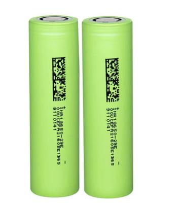 China 18650 2900mAh 3.7V Lithium Ion Batteries 1000times For Electric Bike for sale