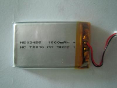 China High Discharge 3.7V Polymer Battery , Rechargeable Lithium Batteries for sale