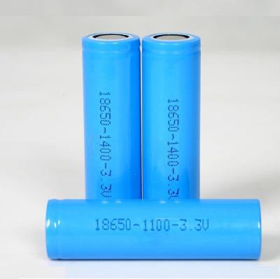 China 18650 3.2V Lithium LiFePO4 Battery 1500mAh High Discharge For Power Tools for sale