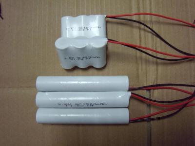 China Emergency Lighting Nicd Battery Packs SC1500 3.6V High Teerature for sale