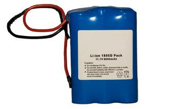China High Capacity 8800mAh 7.4V Lithium Ion Battery Packs For Medical Equipment for sale