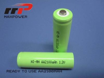 China Aliste la UL de carga del CE de la batería recargable 1.2V AA2100mAh del nimh en venta
