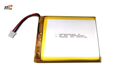 China Bateria sem fio do polímero do lítio da iressora 525060 2000mAh 3.7V de Bluetooth do poder superior à venda