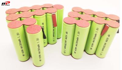 China 14.4V AA NIMH Rechargeable Batteries , Power Tools Vacuum Cleaner Battery Pack for sale
