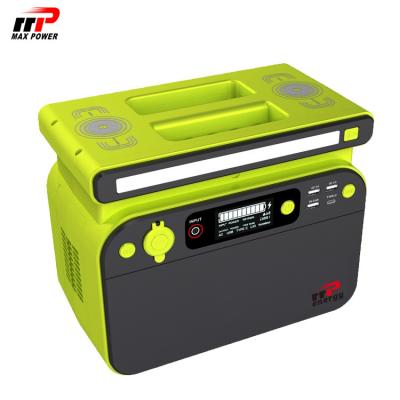 China Power Station500W Lithium Ion Rechargeable Batteries QI Wireless Charge 50Hz/60Hz for sale