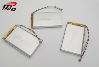 China 4000mAh 3.7V Lithium Polymer Battery , BIS Medical Equipment Battery Pack 804980 for sale