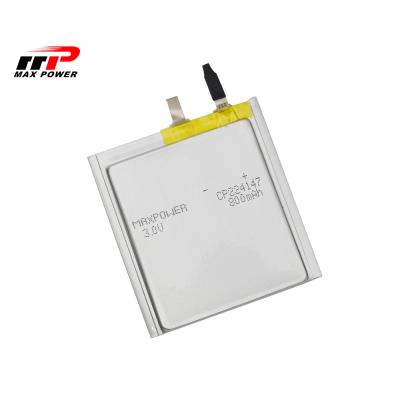 China Flat Thin 224147 3.0V 800mAh Li Mno2 Battery for sale