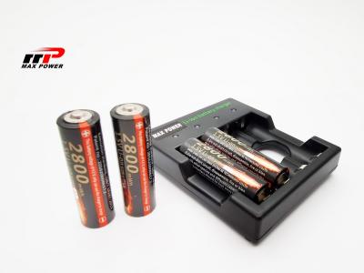 China 1.5V AA 150mA 2800mWh Lithium Ion Rechargeable Battery for sale