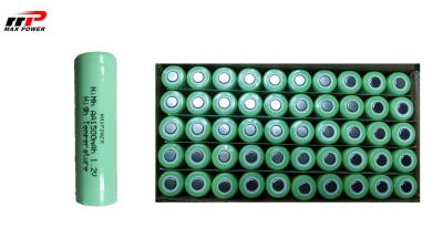 China 1.2V AA 1500mAh NIMH Rechargeable Batteries 500 Cycles for sale