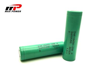 China 18650 2500mAh 3.7V 20A Li Ion Battery For Vacuum Cleaner for sale