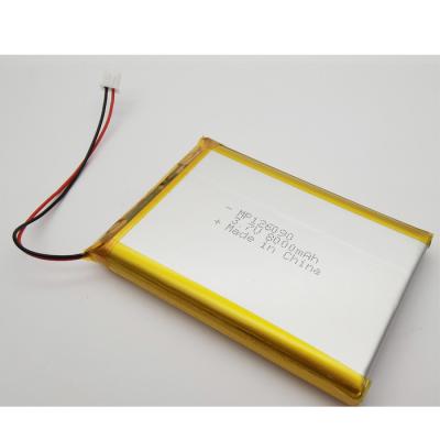 China Litio recargable Ion Polymer Battery MSDS UN38.3 de 3.7V 8000mAh en venta