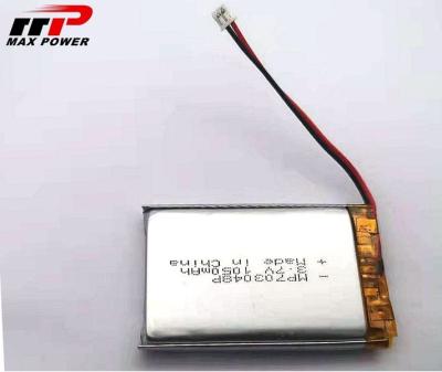 China 1050mAh 3.7V Rechargeable Lithium Polymer Battery For Coffee Machine for sale