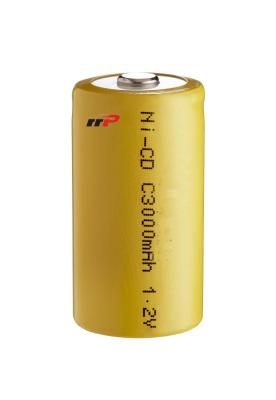 China 1.2V NiCd Rechargeable Camera Batteries High Top Flat Top UL CE for sale