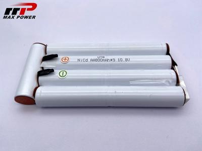 China IEC das baterias recarregáveis de 10.8V AA 800mAh NiCd para forças armadas à venda