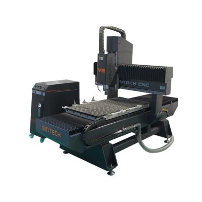China 3.5kw ATC CNC Router Aluminum Engraving Machine 600x1200mm for sale