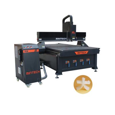 China AC380V 24000rpm Auto CNC Router Wood Carving Machine With Servo Motor for sale