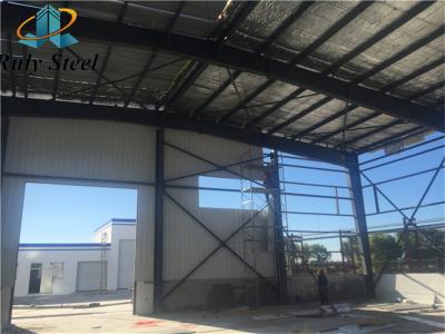 China Steel Structure Professional Design Prefabricated Outdoor Galvanized Frame for Industrial Building Warehouse en venta