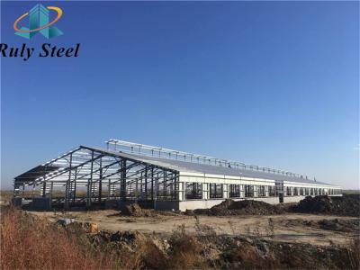 China H Section Steel Structure Building Pre-Engineered High Quality Steel Prefab Warehouse en venta