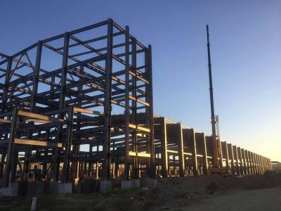 China Customized Prefab Steel Structure Building Construction Materials Warehouse Workshop Hanger Cold Storage Prefab Building for sale