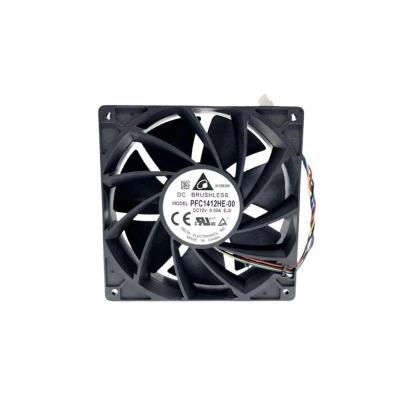China PFC1412HE-00 140x140x38 mm High Speed Cooling Fan 12V 9A 8000rpm Whatsminer for sale