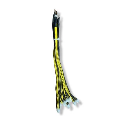 China Cable de encargo de la fuente de alimentación de 18 del AWG 6 alambres del Pin 5, cables de fuente de alimentación de encargo de Bitmain APW3 APW7 en venta