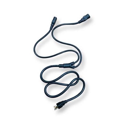 Китай Двойной кабель Splitter шнура питания 3x2.5mm DC AC штепсельной вилки C13 для компьютера продается