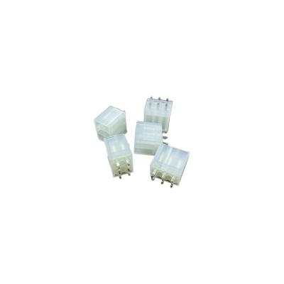 China 6 Pin Female Circular Electrical Connectors Vertical 5569 With Straight Pin Molex for sale