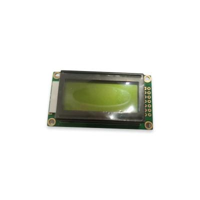 中国 0802 0802B-2緑LCDの表示モジュールST7066 IC 8x2の黒の点 販売のため
