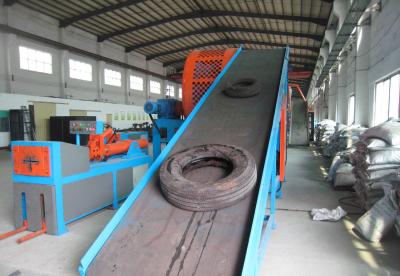 China 60Kw Rubber Tire Shredder LP1200 Waste Tyre Recycling Machine for sale