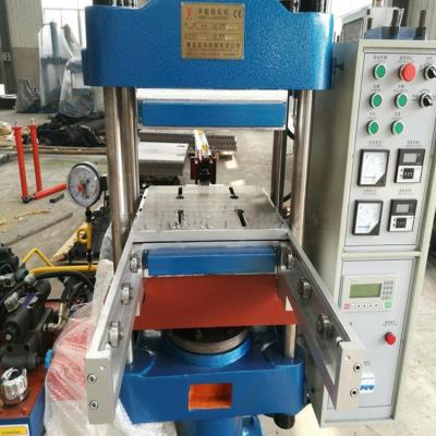 China Máquina de moldear de goma hidráulica de vulcanización de goma de la prensa 5.5KW en venta