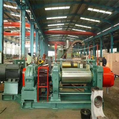 China 75kw XKJ480 Rubber Refining Machine Reclaimed Rubber Sheet Line for sale