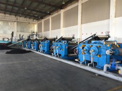 Κίνα ΠΑΡΤΕ 55KW που η λαστιχένια μηχανή καθαρισμού για το λάστιχο παίρνει τη γραμμή φύλλων προς πώληση